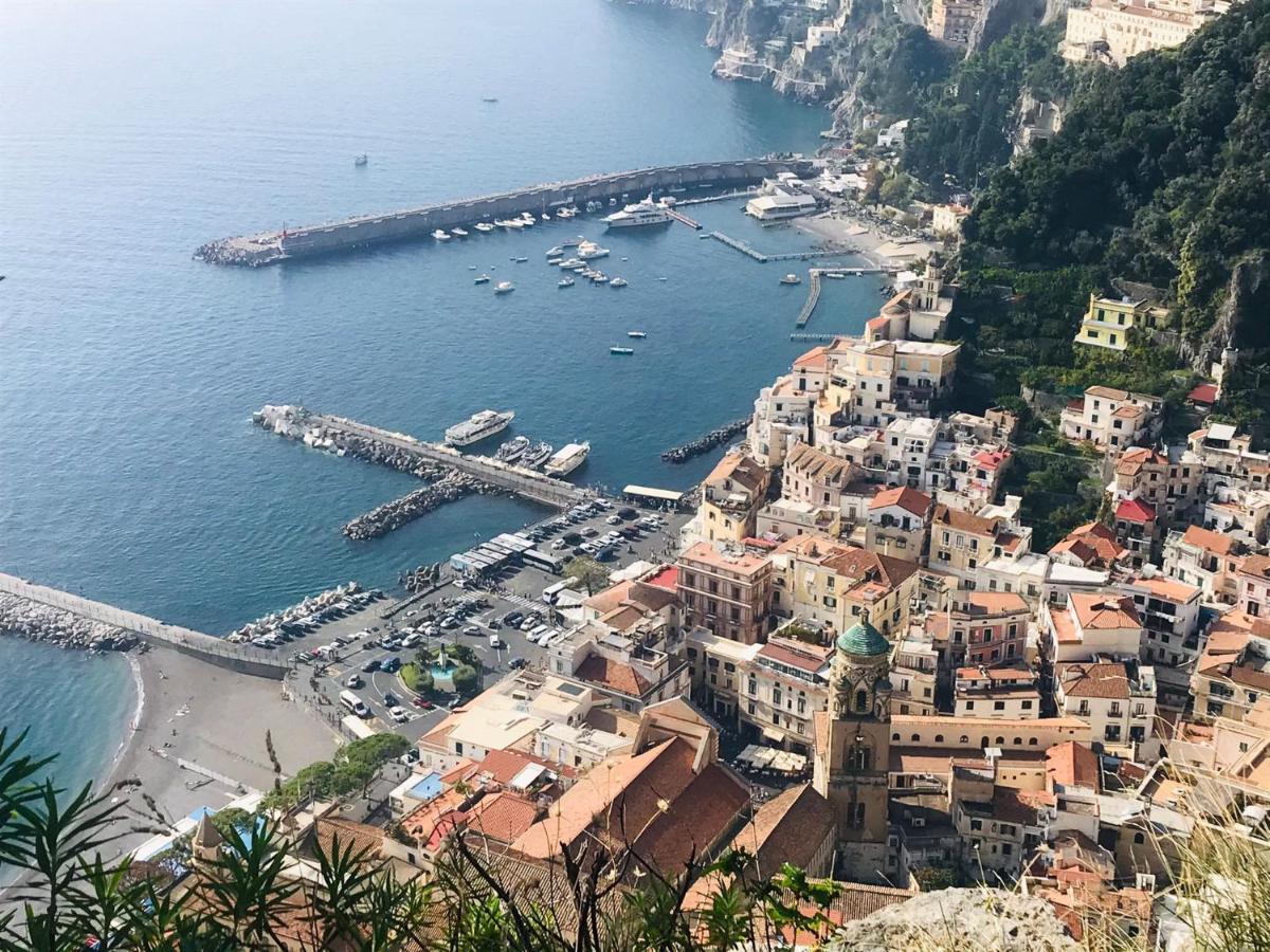 Вілла Amalfi Sea View Скала Екстер'єр фото